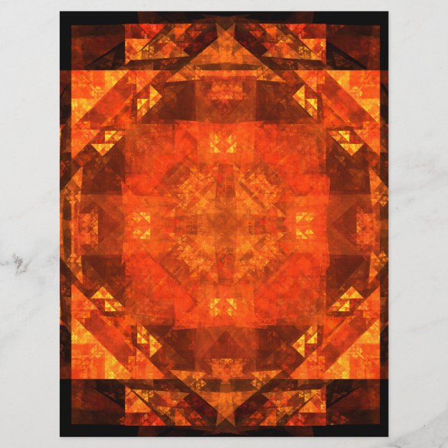 Blessing Abstract Art Flyer (Front)