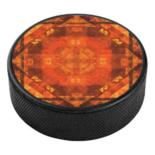 Blessing Abstract Art Hockey Puck