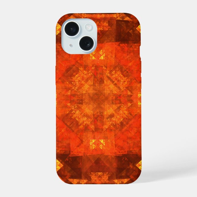 Blessing Abstract Art iPhone 15 Case (Back)