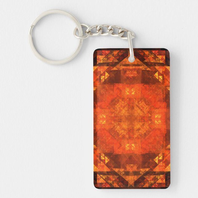 Blessing Abstract Art Key Ring (Front)