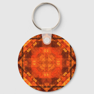 Blessing Abstract Art Keychain