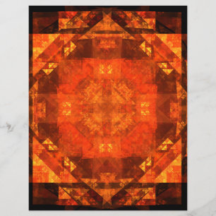 Blessing Abstract Art Letterhead