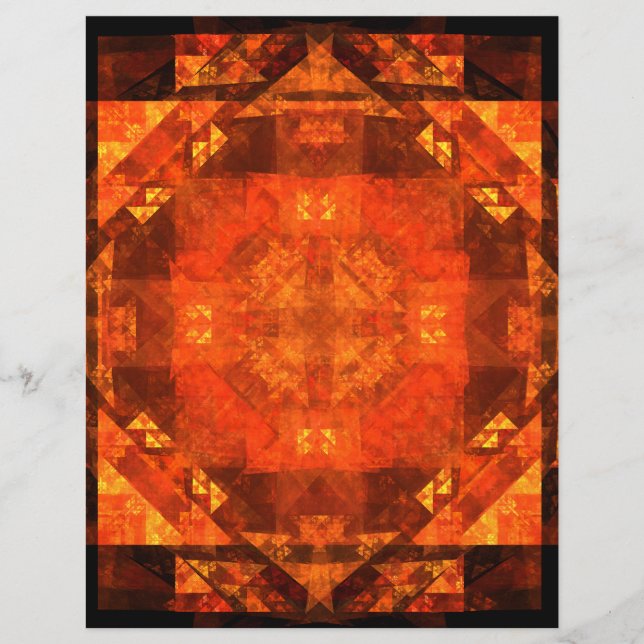 Blessing Abstract Art Letterhead (Front)