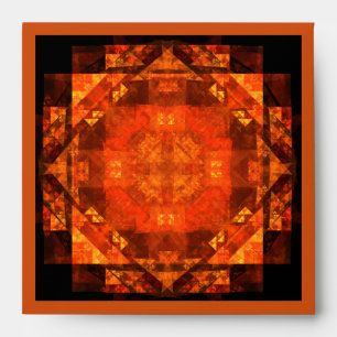 Blessing Abstract Art Square Envelope