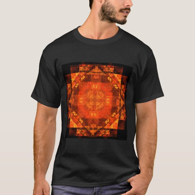 Blessing Abstract Art T-Shirt (Front)