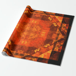 Blessing Abstract Art Wrapping Paper