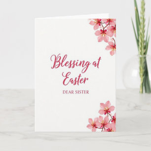 Blessing At Easter Sister Card