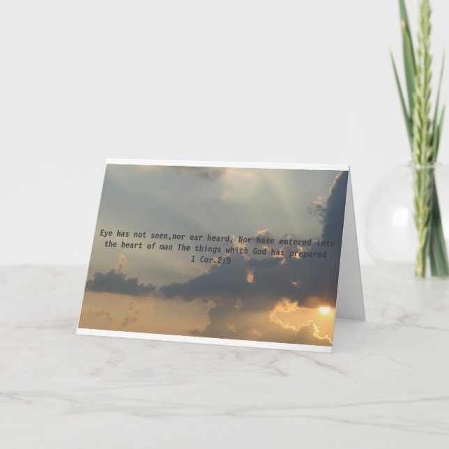 Blessing Card (Front)