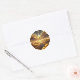 Blessing Classic Round Sticker