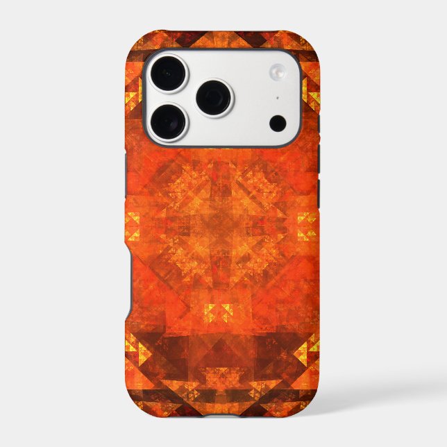 Blessing Fire Mandala Abstract Art Design (Back)