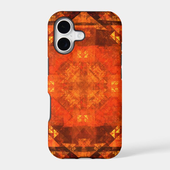 Blessing Fire Mandala Abstract Art Design (Back)