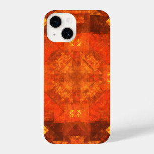 Blessing Fire Mandala Abstract Art Design iPhone 14 Case