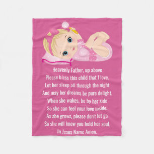 Blessing - Fleece Blanket, 60"x80" Blanket