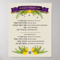 Blessing for Waving the Lulav during Sukkot