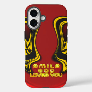 Blessing from Above God's Love Spiritual Art iPhone 16 Case