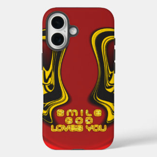 Blessing from Above | God's Love Spiritual Art iPhone 16 Case