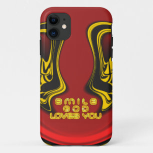 Blessing from Above: God's Love Spiritual Greeting iPhone 11 Case