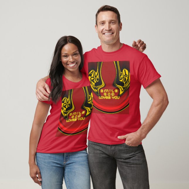 Blessing from Above: God's Love Spiritual Greeting T-Shirt (Unisex)