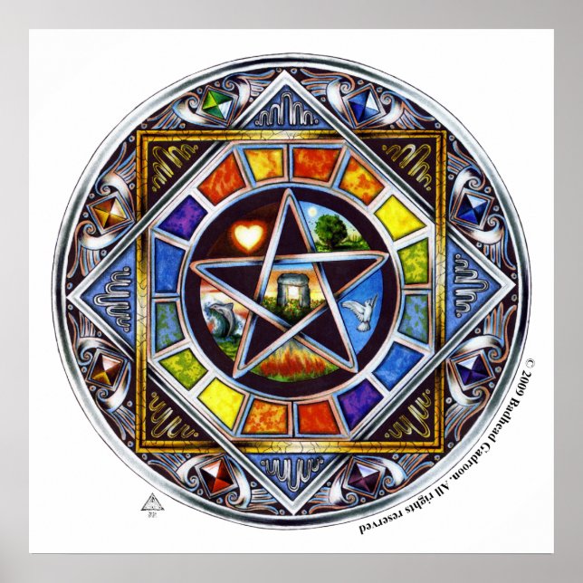 Blessing of Elements Print (Front)