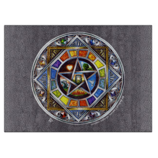 Blessing of Elements Rectangular Cutting Board