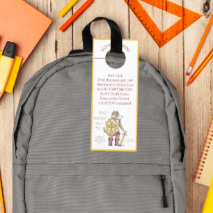 Blessing of the Backpacks Armor of God Door Hanger