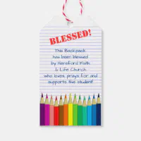 Printable backpack blessing tags cheap