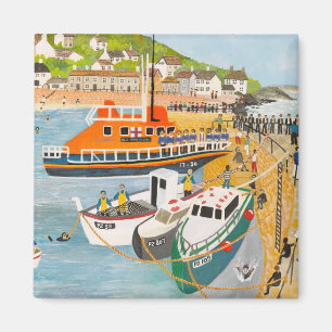 Blessing of the Lifeboat at Mousehole Magnet