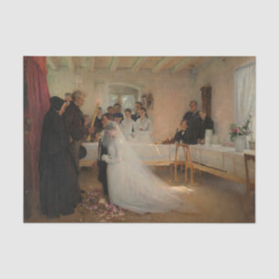 Blessing of the Young Couple Before Marriage Tissue Paper