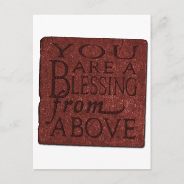Blessing Postcard (Front)