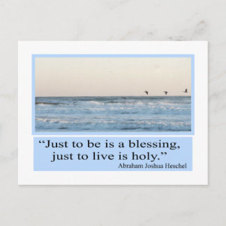 blessing postcard