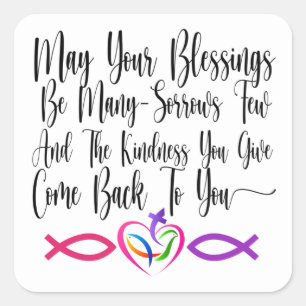 Blessing Sticker