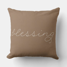 Blessing Throw Pillow