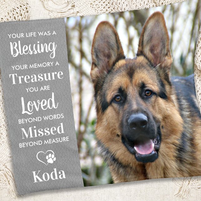 Blessing Treasure Loved Missed - Pet Memorial Fleece Blanket (Creator Uploaded)
