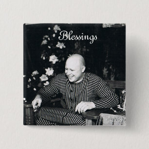 Blessings 15 Cm Square Badge