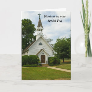 Blessings Birthday Greeting. Card