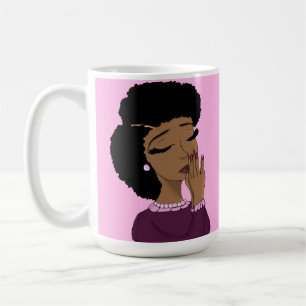 Blessings & Faith (pink background) Coffee Mug