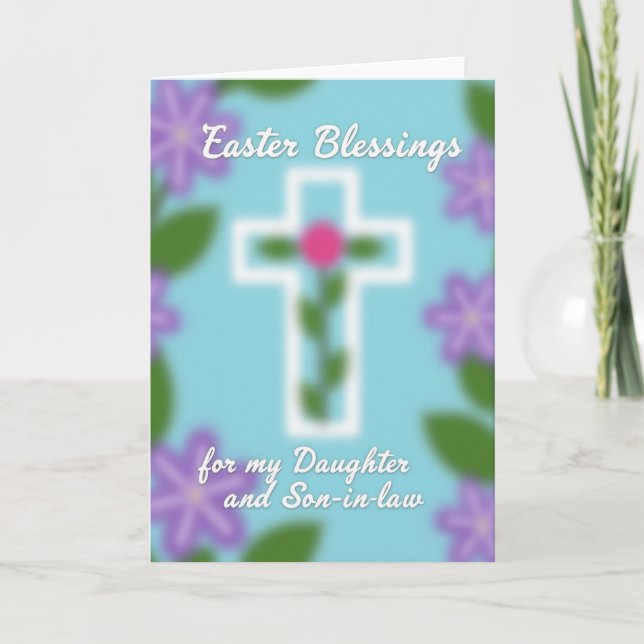 Blessings For Daughter Son Card (Front)
