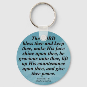 Blessings Numbers 6-24 Condensed Key Ring