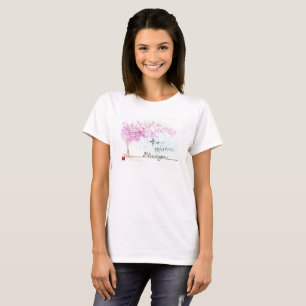Blessings〜SAKURA print T-shirt