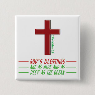 Blessings Square Button
