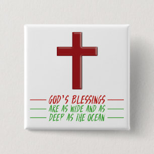 Blessings Square Button