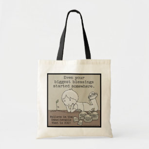 Blessings Started Somewhere Tote Bag