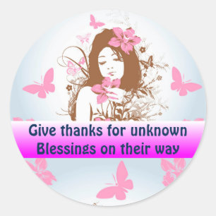 BLESSINGS sticker