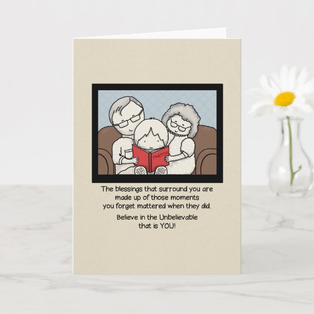Blessings Surround You Card (Small Plant)
