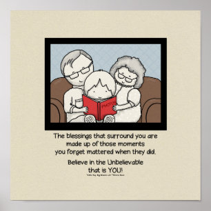 Blessings Surround You Poster