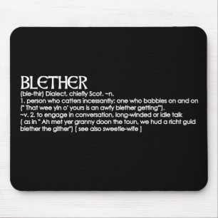 Blether Mouse Mat