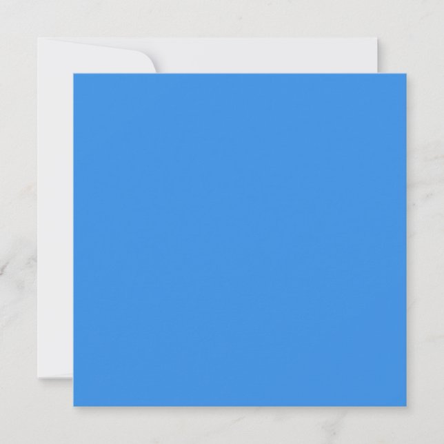 Bleu de France  (solid colour) Holiday Card (Front)