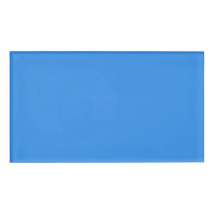 Bleu de France  (solid colour) Name Tag