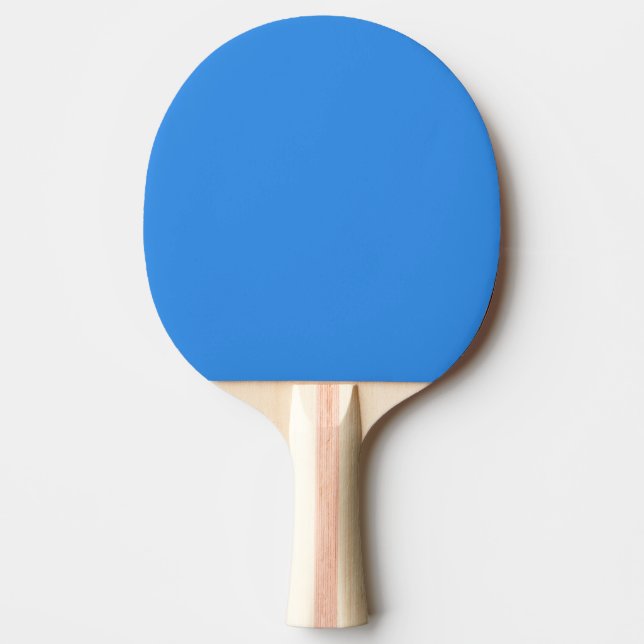 Bleu de France  (solid colour) Ping Pong Paddle (Front)