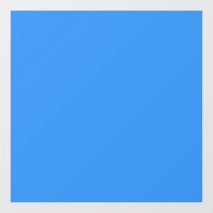 Bleu de France (solid colour) Window Cling